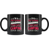 Funny Camping Mug Im A Tent Pitching Weiner Roasting 11oz Black Coffee Mugs