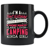 Funny Camping Mug Im A Tent Pitching Weiner Roasting 11oz Black Coffee Mugs