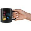 Funny Camping Mug Live Love Camp 11oz Black Coffee Mugs