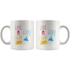 Funny Camping Mug Live Love Camp 11oz White Coffee Mugs