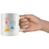 Funny Camping Mug Live Love Camp 11oz White Coffee Mugs