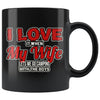 Funny Camping Mug Love It When My Wife Lets Me Go 11oz Black Coffee Mugs