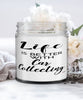 Funny Car Collector Candle Life Is Better With Car Collecting 9oz Vanilla Scented Candles Soy Wax