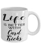 Funny Card Tricks Mug Life Is Better With Card Tricks Coffee Cup 11oz 15oz White