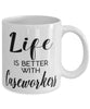 Funny Caseworker Mug Life Is Better With Caseworkers Coffee Cup 11oz 15oz White