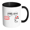 Funny Cassette MP3 Player Mug I'm your Father Nooo White 11oz Accent Coffee Mugs