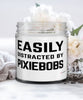 Funny Cat Candle Easily Distracted By Pixiebobs 9oz Vanilla Scented Candles Soy Wax