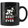 Funny Cat Mug Best Cat Mom Ever 11oz Black Coffee Mugs