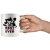 Funny Cat Mug Best Cat Mom Ever 11oz White Coffee Mugs