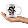 Funny Cat Mug Best Cat Mom Ever 11oz White Coffee Mugs