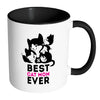 Funny Cat Mug Best Cat Mom Ever White 11oz Accent Coffee Mugs