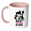 Funny Cat Mug Best Cat Mom Ever White 11oz Accent Coffee Mugs