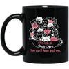 Funny Cat Mug Cats Are Like Potato Chips 11oz Black Coffee Mugs BM11OZ