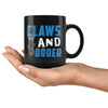Funny Cat Mug Claws And Order 11oz Black Coffee Mugs