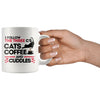 Funny Cat Mug I Follow The Three Cs Cats Coffee 11oz White Coffee Mugs