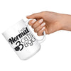 Funny Cat Mug I Was Normal 3 Cats Ago 15oz White Coffee Mugs