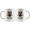 Funny Cat Mug Meows It Going 11oz White Coffee Mugs