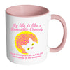 Funny Cat Mug My Life Is Like A Romantic Comedy White 11oz Accent Coffee Mugs