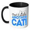 Funny Cat Mug Oops I Adopted Another Cat White 11oz Accent Coffee Mugs