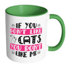 Funny Cat Mug You Dont Like Cats You Dont Like Me White 11oz Accent Coffee Mugs