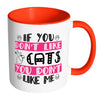 Funny Cat Mug You Dont Like Cats You Dont Like Me White 11oz Accent Coffee Mugs