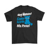 Funny Cat Shirt Hey Human Come Scoop My Poop Gildan Mens T-Shirt