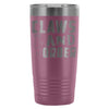 Funny Cat Travel Mug Claws And Order 20oz Stainless Steel Tumbler