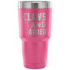 Funny Cat Travel Mug Claws And Order 30 oz Stainless Steel Tumbler