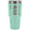 Funny Cat Travel Mug Claws And Order 30 oz Stainless Steel Tumbler