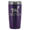 Funny Cat Travel Mug Dont Make Me Bite You 20oz Stainless Steel Tumbler