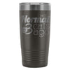 Funny Cat Travel Mug I Was Normal 3 Cats Ago 20oz Stainless Steel Tumbler