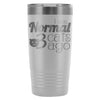 Funny Cat Travel Mug I Was Normal 3 Cats Ago 20oz Stainless Steel Tumbler