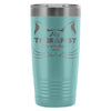 Funny Cat Travel Mug My Therapist Has Whiskers 20oz Stainless Steel Tumbler