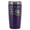 Funny Cat Travel Mug Not Right Now I Am Too Busy 20oz Stainless Steel Tumbler