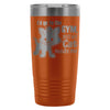 Funny Cat Travel Mug To The Gym But My Cat Needs Me 20oz Stainless Steel Tumbler