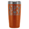 Funny Cat Travel Mug Yeah I Lift I Lift My Cat Onto 20oz Stainless Steel Tumbler