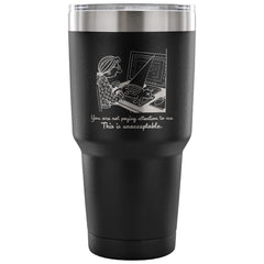 Funny Cat Travel Mug You're Not Paying Attention 30 oz Stainless Steel Tumbler