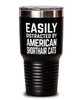 Funny Cat Tumbler Easily Distracted By American Shorthair Cats Tumbler 30oz Stainless Steel