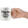 Funny Cat Whiskers Mug Show Me Your Kitties 11oz White Coffee Mugs