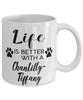 Funny Chantilly-tiffany Cat Mug Life Is Better With A Chantilly-tiffany Coffee Cup 11oz 15oz White