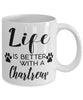 Funny Chartreux Cat Mug Life Is Better With A Chartreux Coffee Cup 11oz 15oz White