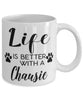 Funny Chausie Cat Mug Life Is Better With A Chausie Coffee Cup 11oz 15oz White