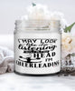 Funny Cheerleader Candle I May Look Like I'm Listening But In My Head I'm Cheerleading 9oz Vanilla Scented Candles Soy Wax