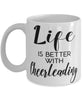 Funny Cheerleader Mug Life Is Better With Cheerleading Coffee Cup 11oz 15oz White