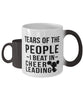 Funny Cheerleader Mug Tears Of The People I Beat In Cheerleading Coffee Mug Color Changing 11oz