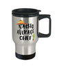 Funny Chef Travel Mug Nacho Average Chef Travel Mug 14oz Stainless Steel