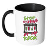 Funny Chemistry Mug Stop Staring At My Rack White 11oz Accent Coffee Mugs