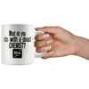 Funny Chemistry Mug What Do You Do With A Dead Barium 11oz White Coffee Mugs