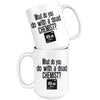 Funny Chemistry Mug What Do You Do With A Dead Barium 15oz White Coffee Mugs