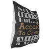 Funny Chemistry Pillows According To Chemistry Alcohol Is A Solution